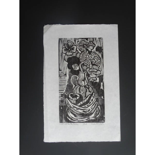 4th edition. Still Life. Fully alive. Measures 13" x 20 1/2". Byron Randall (October 23, 1918 – August 11, 1999) was an...