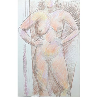 1997 Standing Female Nude by James Bone For Sale