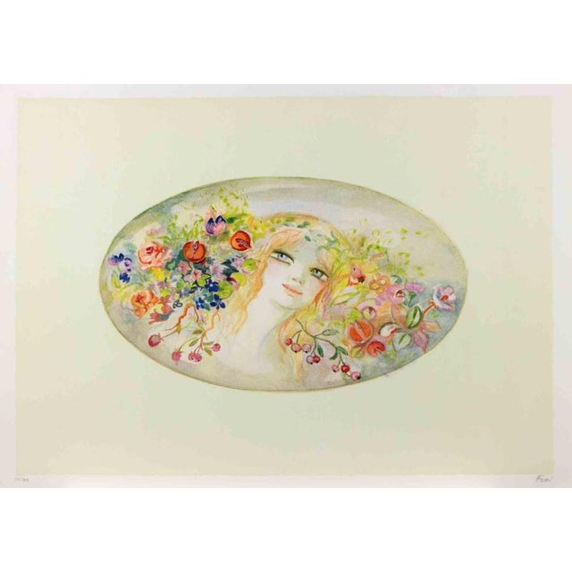 Lithograph on paper realized by Felicita Frai. Edition of 99. Hand signed and numbered in pencil. Excellent condition....