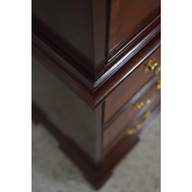Councill Craftsmen Mahogany 8 Drawer Dresser For Sale - Image 12 of 14