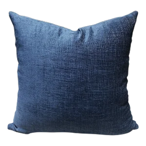 Lee Jofa Judd Indigo Fabric Pillow Cover