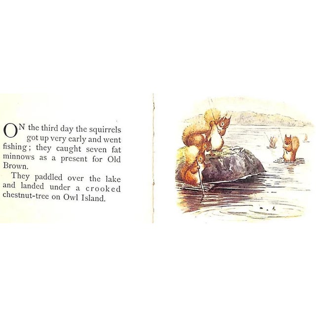Traditional "The Tale of Squirrel Nutkin" 1918 Potter, Beatrix For Sale - Image 3 of 9
