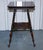 Antique Victorian Tiger Oak Side Table with Cast Iron Feet For Sale - Image 12 of 18