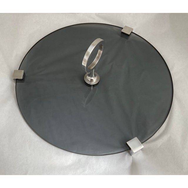 Ref # FD 2310 Item Description : Round Plateau à Fromage - Cheese Tray/Board. This Silver-plated French Style collection...