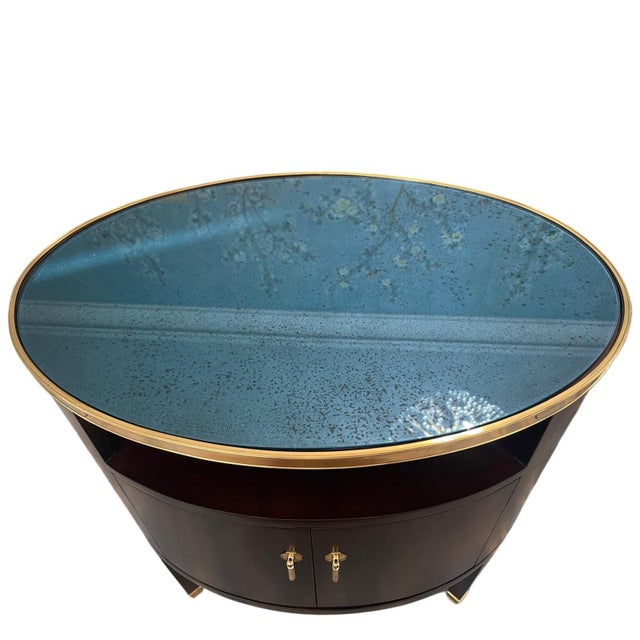 Pirouette Mirror Side Table by Century Furniture For Sale - Image 4 of 8