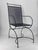 Metal Set of Postmodern Glass Garden Furniture with Chairs and Table, 1980s, Set of 3 For Sale - Image 7 of 18