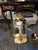 1980s Vaughn Brass & Curved Plexiglass Wall Lanterns - a Pair For Sale - Image 4 of 11