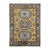 Gold Kazak Wool Rug With Three Medallions, 3'6" X 4'9" For Sale