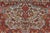 Square Antique Persian Bakhtiari Rug With Red Field and Ivory Medallion For Sale - Image 10 of 16