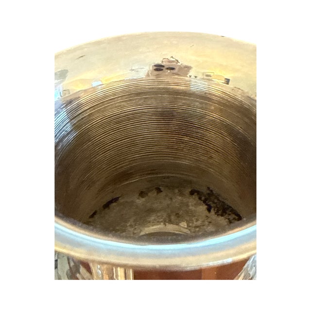 Silver Monumental Silverplate Candlesticks Oversized Heavy Pair Classical Form For Sale - Image 8 of 13