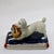 Late 19th Century Antique Staffordshire Confetti Poodle W/ Basket Figurine For Sale - Image 5 of 11