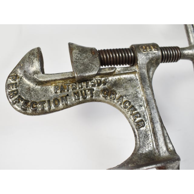 Antique Early 20th Century Branford Model 28 Cast Iron Nut Cracker Tool
