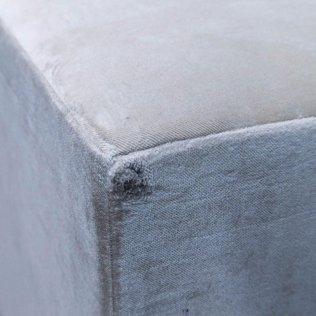 Gray Varick Velvet Sofa by Maiden Home For Sale - Image 8 of 10