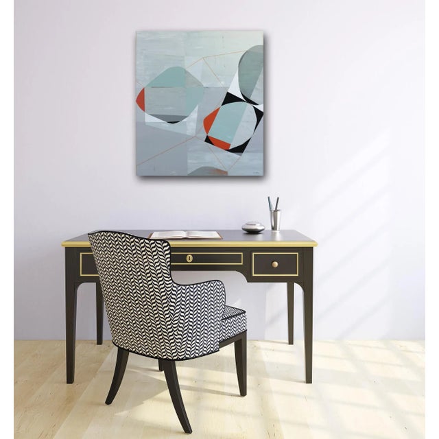 Abstract "Dynamic Tension 3" Original Artwork by Heny Steinberg For Sale - Image 9 of 10