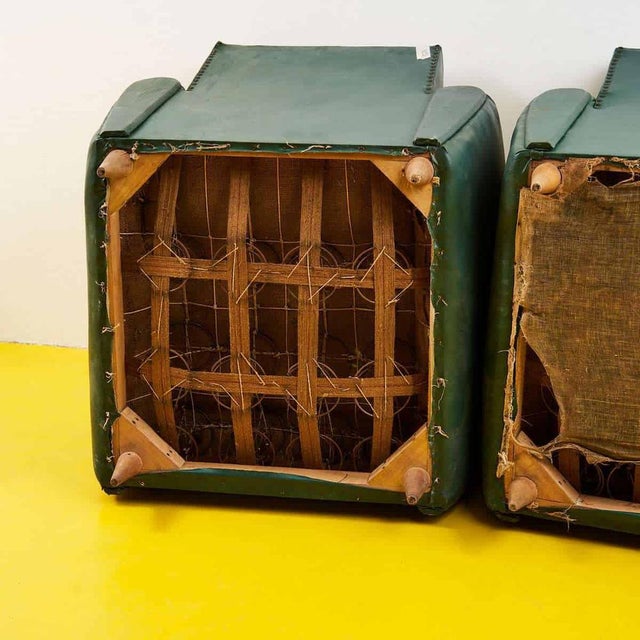 Vintage Club Chairs, 1950s, Set of 2 For Sale - Image 10 of 11