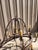 Large Wrought Iron Light Fixture For Sale - Image 4 of 8