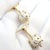 Late 20th Century Vintage! David Webb Yellow Gold White Enamel Ball Spike Cufflinks, Pair For Sale - Image 5 of 9