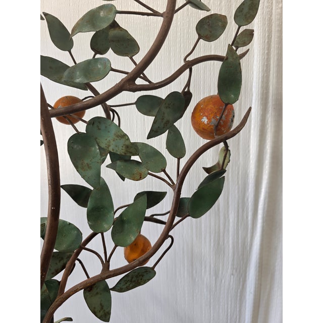 Vintage Mid Century Italian Tole Citrus Tree For Sale - Image 15 of 15