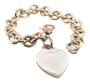1990s Tiffany & Co. Estate Sterling Silver Bracelet 34.2 Grams