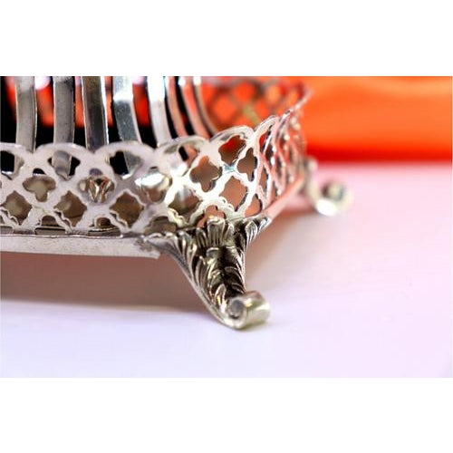 Silver Silver Toothpick Holder with Pig For Sale - Image 8 of 9