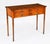 Brown Vintage English Bur Walnut Console Table, 1950s For Sale - Image 8 of 18