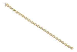 3 Carat Baguette Diamond Tennis Bracelet