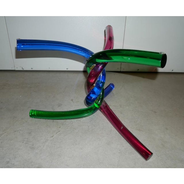 Low Coffee Table in Murano Glass, 1970s For Sale - Image 6 of 14