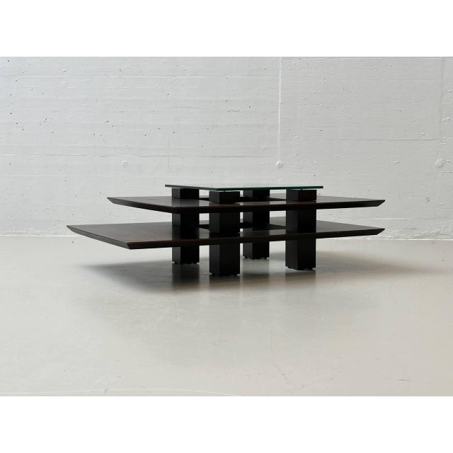 Wood Vintage Coffee Table by Clemmer + Heidsieck, 1970s For Sale - Image 7 of 18