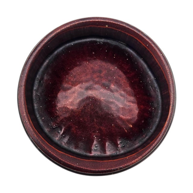 Vintage Japanese Turned Hardwood Tea Canister Lidded Vessel Mingei Style For Sale - Image 4 of 13