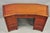 Late 20th Century Vintage Chinese Bird Carved Hardwood Kneehole Writing Desk With Decorated Back For Sale - Image 5 of 18
