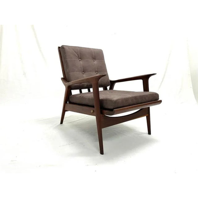 Mid-Century Armchair, 1950s For Sale - Image 10 of 10