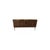 Three-Door Italian Sideboard in Chocolate Glass and Brass from Justfurnituress SRL For Sale - Image 10 of 10