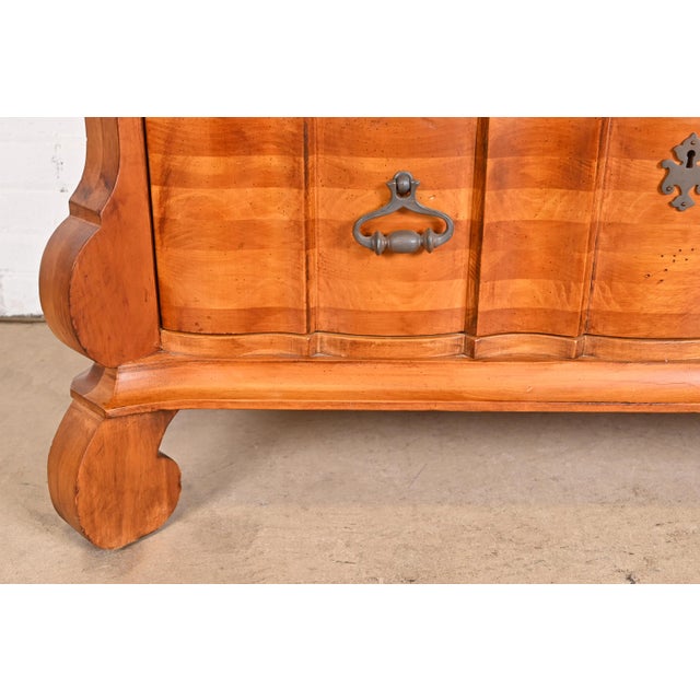 Romweber Spanish Baroque Carved Pine Commode or Chest of Drawers For Sale - Image 10 of 13