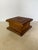 Early 20th Century Vintage Hand-Carved Wood Folk Art Lidded Box With Star Motif For Sale - Image 5 of 12
