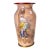 19th Century French Limoges Enamel Belle Epoque Vase With Figure For Sale