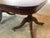 19th Century English Mahogany Double Pedestal Extending Dining Table For Sale - Image 4 of 11