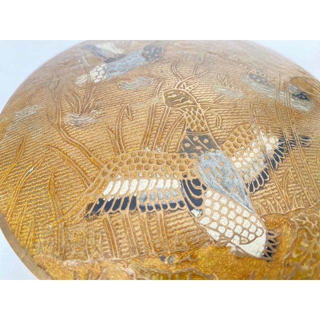 Cloisonné and Opaline Box with Colored Flowers For Sale - Image 9 of 12