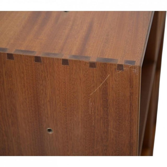 Bookcase in Mahogany by Mogens Koch, 1980s For Sale - Image 9 of 15