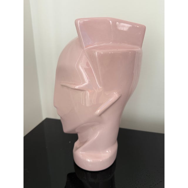 Contemporary 1980 Lindsey B Balkweill Style Woman Head Sculpture For Sale - Image 3 of 5