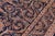 1990s Art Nouveau Organic Savonnerie Pak-Persian Blue/Blue Wool Rug - 8'11'' X 12'5'' For Sale - Image 5 of 9