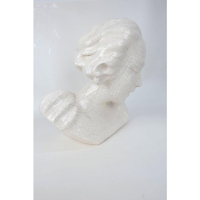 1920s Art Deco Style Ceramic Female Torso, 1920s-1940s For Sale - Image 5 of 8