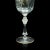Glass 1920s Pair of Antique Art Deco French Glass Celebratory Port Glasses For Sale - Image 7 of 13