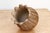Stone Large Carved Brown Marble Lotus Bowl For Sale - Image 7 of 9
