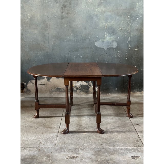 Unusual 19th Century Gate Leg Table For Sale - Image 4 of 10