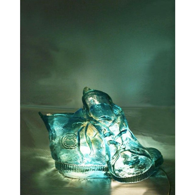 Resin Table Lamp from Lisola Che Non Cè, 1970s For Sale - Image 9 of 11