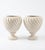 Neoclassical Pair of Neoclassical Italian Spiral Ceramic Urns For Sale - Image 3 of 12