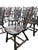 Rare Commercial Scale: Complete Set of 56 Handcrafted Spindle-Back Chairs by Hunt Country Furniture An extraordinary,...