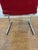 Vintage Chair in Red and Chrome For Sale - Image 6 of 10
