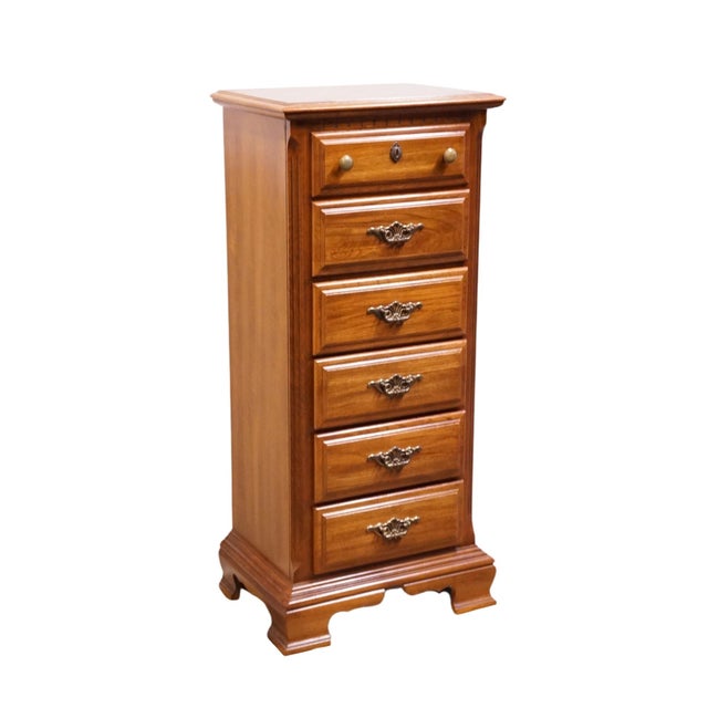 Sumter Cabinet Co. Sterling Oak Collection Country French 22" Lingerie Chest 1807-993 For Sale - Image 4 of 13