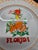Vintage Disney World Orange Bird Mascot Plate For Sale - Image 4 of 4